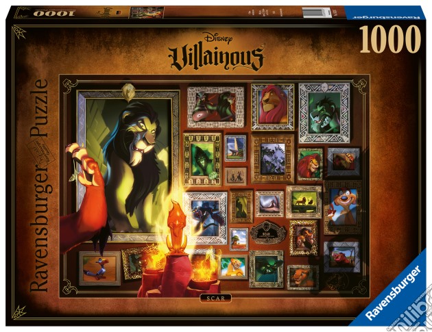 Villainous - Scar (1000 pezzi) gioco di Ravensburger