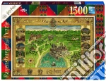 Ravensburger: 16599 - Puzzle 1500 Pz - Mappa Di Hogwarts