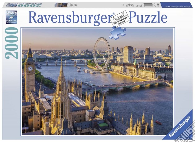 Ravensburger 16627 - Puzzle 2000 Pz - Atmosfera Londinese puzzle di Ravensburger