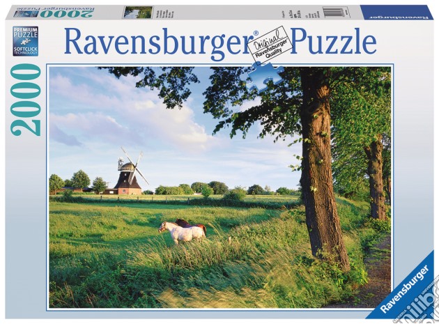 Puzzle 2000 Pz - Panorama Idilliaco puzzle di Ravensburger