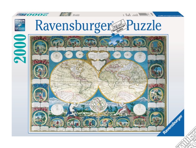 Antica carta geografica puzzle di RAVENSBURGER