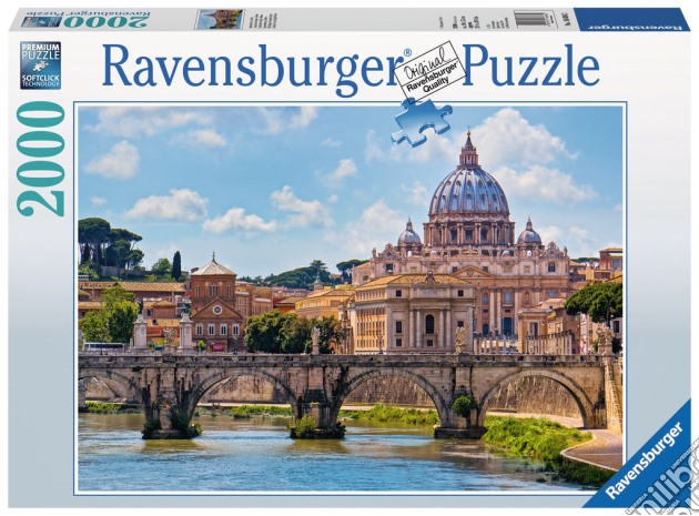 Ravensburger 16686 - Puzzle 2000 Pz - Castel Sant'Angelo, Roma puzzle di Ravensburger