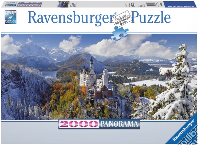 Ravensburger 16691 - Puzzle 2000 Pz - Panorama - Castello Di Neuschwanstein puzzle di Ravensburger