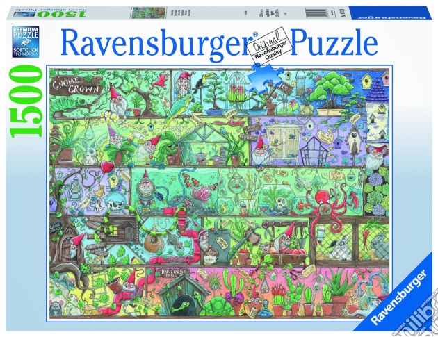 Ravensburger: 16712 - Puzzle 1500 Pz - Gnomo A Scaffale puzzle