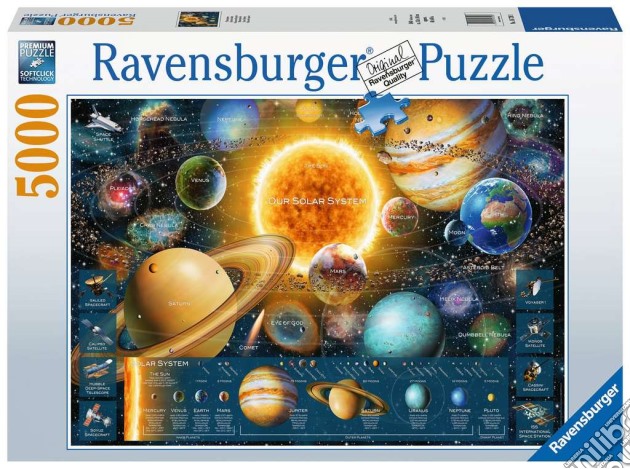 Ravensburger: 16720 - Puzzle 5000 Pz - Odissea Nello Spazio gioco