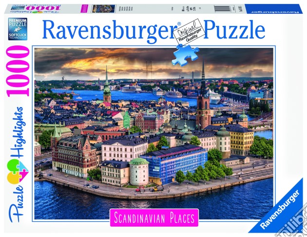 Ravensburger: 16742 - Puzzle 1000 Pz - Stoccolma, Svezia puzzle