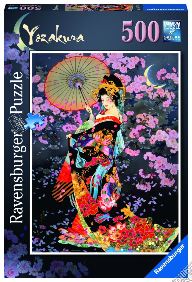 Ravensburger: 16773 - Puzzle 500 Pz - Yozakura puzzle