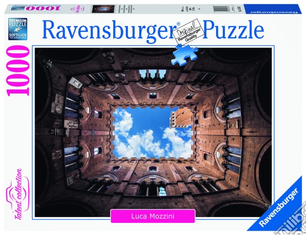Ravensburger: Puzzle 1000 Pz - Talent Collection: Cortile Del Podesta , Palazzo Pubblico. Siena puzzle