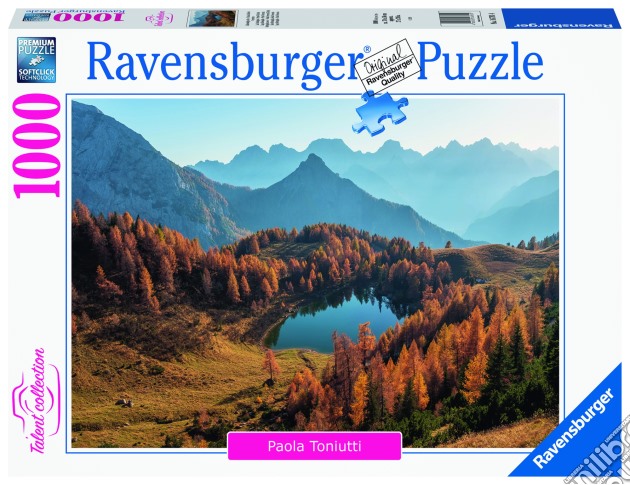 Ravensburger: Puzzle 1000 Pz - Talent Collection: Lago Bordaglia - Friuli Venezia Giulia puzzle