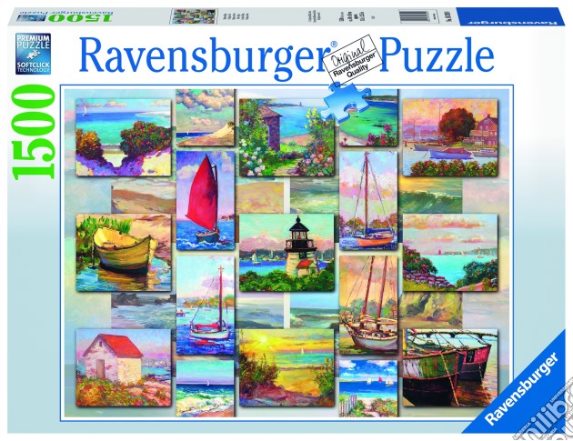 Ravensburger: 16820 - Puzzle 1500 Pz - Collage Costiero puzzle