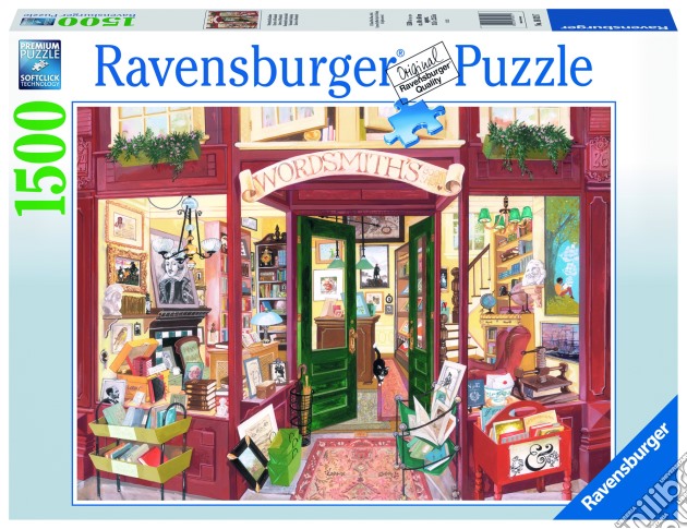 Ravensburger: 16821 - Puzzle 1500 Pz - Libreria Di Word Smith puzzle