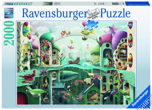 Ravensburger: 16823 - Puzzle 2000 Pz - Se I Pesci Potessero Camminare puzzle