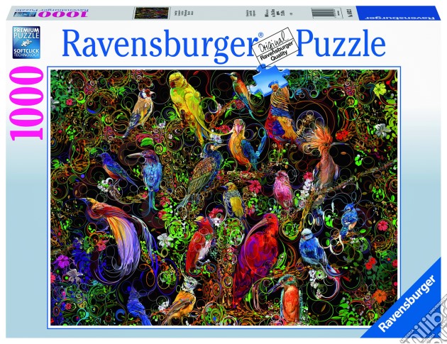 Ravensburger: 16832 3 - Uccelli D'Arte gioco