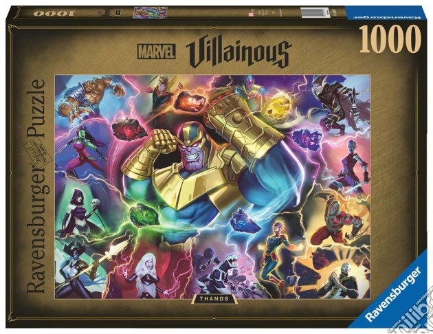 Disney: Ravensburger 16904 - Puzzle 1000 Pz - I Cattivi - Thanos puzzle