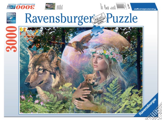 Ravensburger 17033 - Puzzle 3000 Pz - La Fanciulla E Il Lupo puzzle di Ravensburger