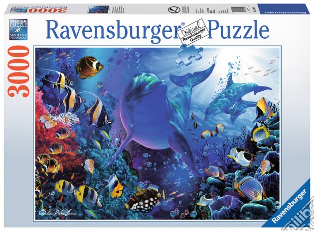 Puzzle 3000 Pz - Fondali Marini puzzle di Ravensburger