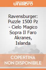 Ravensburger: Puzzle 1500 Pz - Cielo Magico Sopra Il Faro Akranes, Islanda puzzle