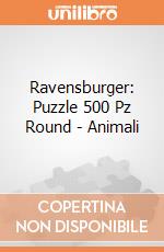 Ravensburger: Puzzle 500 Pz Round - Animali puzzle