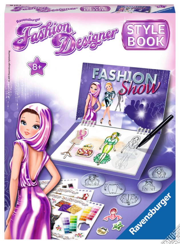 Fashion Designer - Style Book Fashion Show gioco di Ravensburger