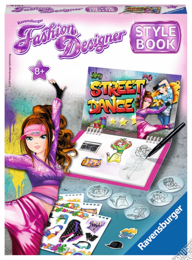 Fashion Designer - Style Book Street Dance gioco di Ravensburger