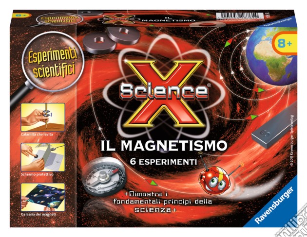 Ravensburger 18761 - Science X - Esperimenti Scientifici - Mini - Il Magnetismo gioco di Ravensburger