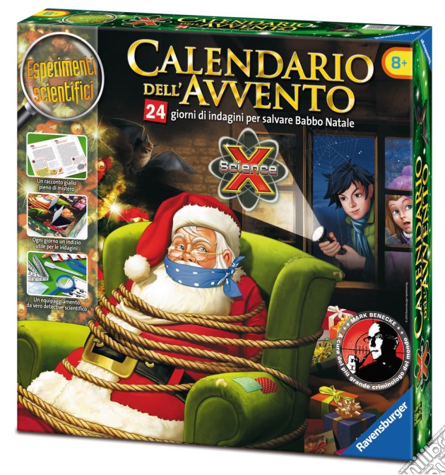 Ravensburger 18938 - Science X - Calendario Dell'Avvento - Il Mistero Di Natale gioco di Ravensburger