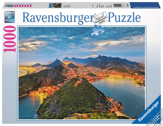 Ravensburger 19052 - Puzzle 1000 Pz - Foto E Paesaggi - Rio De Janeiro puzzle di Ravensburger