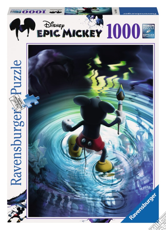 Puzzle 1000 pz - epic mickey puzzle di RAVENSBURGER