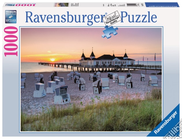 Puzzle 1000 Pz Foto E Paesaggi - Spiaggia Sul Mar Baltico puzzle di RAVENSBURGER