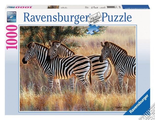 Puzzle 1000 pz - zebre puzzle di RAVENSBURGER