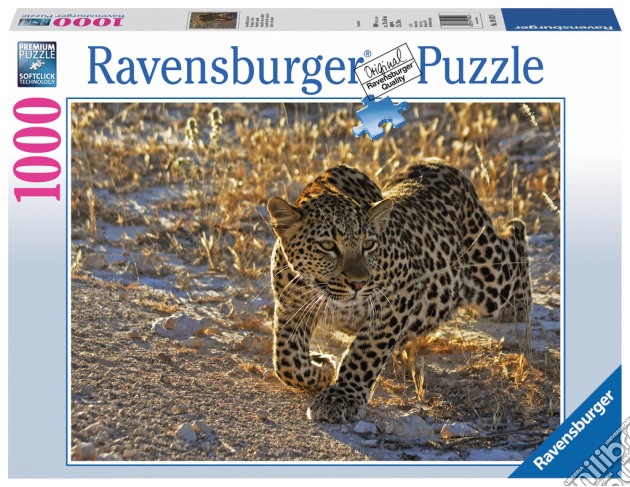 Puzzle 1000 Pz Animali - Leopardo Delle Nevi puzzle di RAVENSBURGER