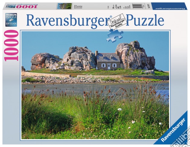 Puzzle 1000 Pz Foto E Paesaggi - Casa In Bretagna puzzle di Ravensburger