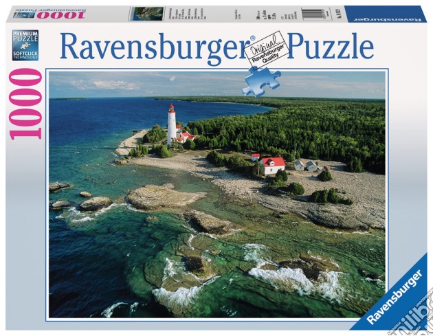 Puzzle 1000 Pz Foto E Paesaggi - Penisola Di Bruce, Lago Huron, Canada puzzle di Ravensburger
