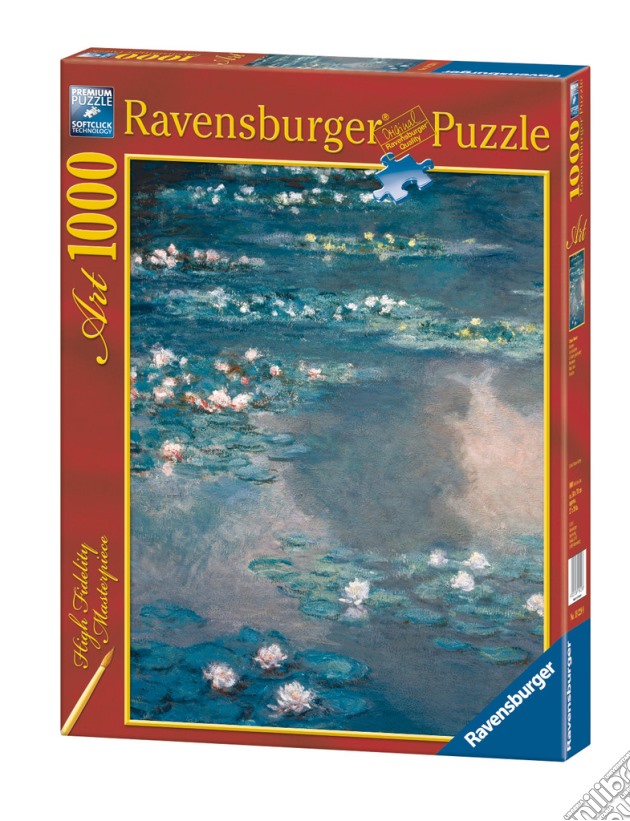 Puzzle 1000 Pz Arte - Monet - Le Ninfee puzzle di RAVENSBURGER