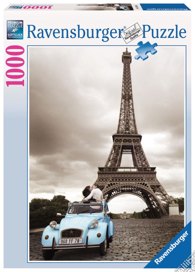 Puzzle 1000 Pz Foto E Paesaggi - Paris Romance puzzle di RAVENSBURGER