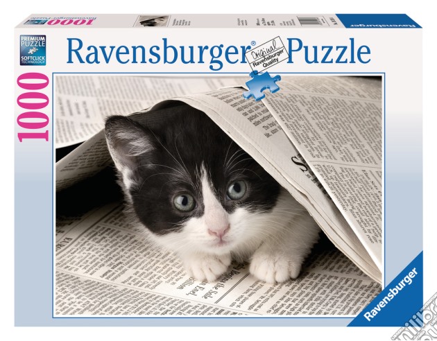 Puzzle 1000 pz - gattino curioso puzzle di RAVENSBURGER