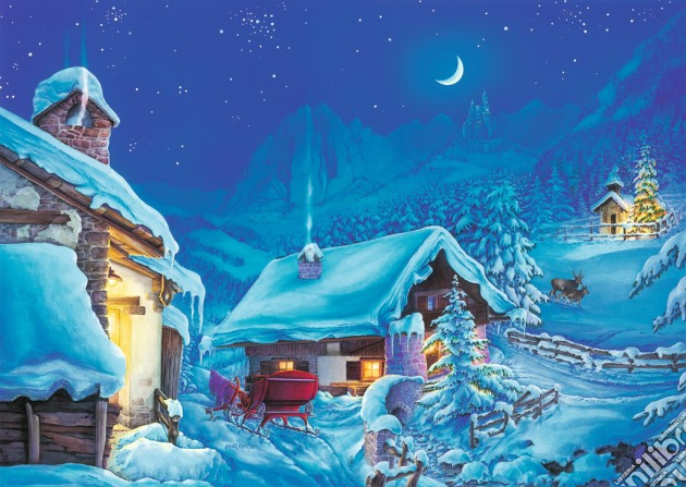 Magica notte d'inverno puzzle di RAVENSBURGER