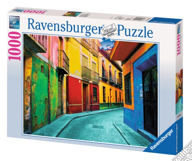 Puzzle 1000 pz - città vecchia di granada puzzle di RAVENSBURGER