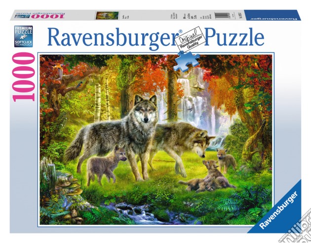 Puzzle 1000 pz - l'estate dei lupi puzzle di RAVENSBURGER