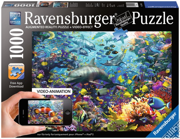 Puzzle 1000 pz - coloratissimo mondo subacqueo puzzle di RAVENSBURGER
