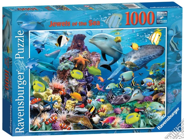 Puzzle 1000 pz - gioielli del mare puzzle di RAVENSBURGER