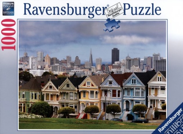 Ravensburger 19365 - Puzzle 1000 Pz - Villette Vittoriane A San Francisco puzzle di Ravensburger