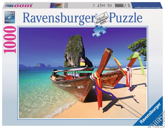 Puzzle 1000 Pz Foto E Paesaggi - Spiaggia Phra Nang, Krabi, Thailandia puzzle di Ravensburger