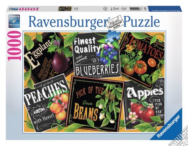 Puzzle 1000 Pz Foto E Paesaggi - Al Mercato puzzle di Ravensburger