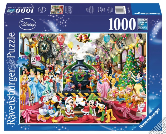 Ravensburger 19553 - Puzzle 1000 Pz - Fantasy - Natale Disney puzzle di Ravensburger