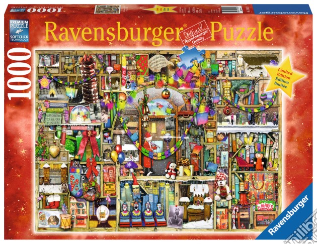 Ravensburger 19561 - Puzzle 1000 Pz - Fantasy - La Credenza Natalizia puzzle di Ravensburger