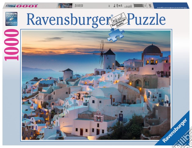 Ravensburger 19611 - Puzzle 1000 Pz - Foto E Paesaggi - Santorini puzzle di Ravensburger