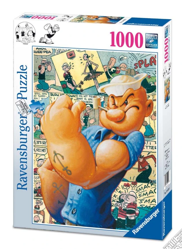 Ravensburger 19629 - Puzzle 1000 Pz - Fantasy - Popeye A Fumetti puzzle di Ravensburger