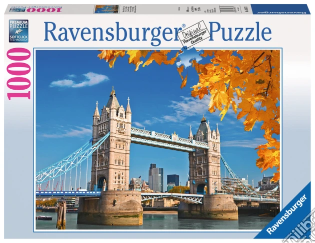Ravensburger 19637 - Puzzle 1000 Pz - Fantasy - Vista Sul Tower Bridge puzzle di Ravensburger