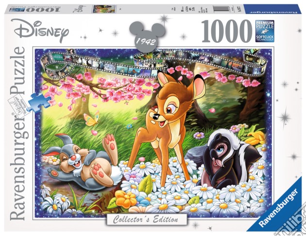 Ravensburger 19677 - Puzzle 1000 Pz - Disney Classics - Bambi puzzle di Ravensburger